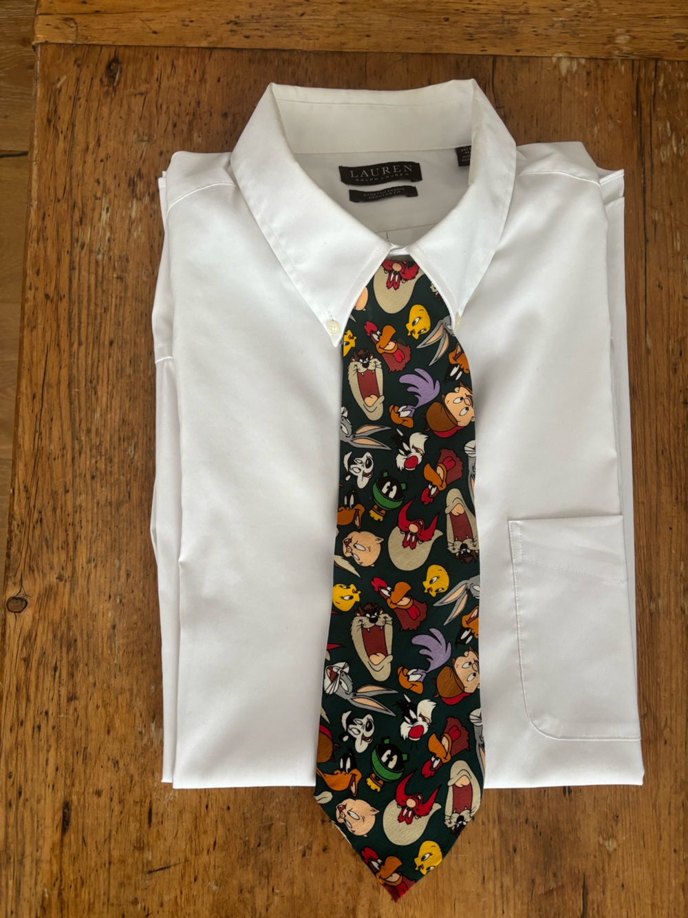 Men’s Warner Bros Looney Tunes Silk Neck-tie.